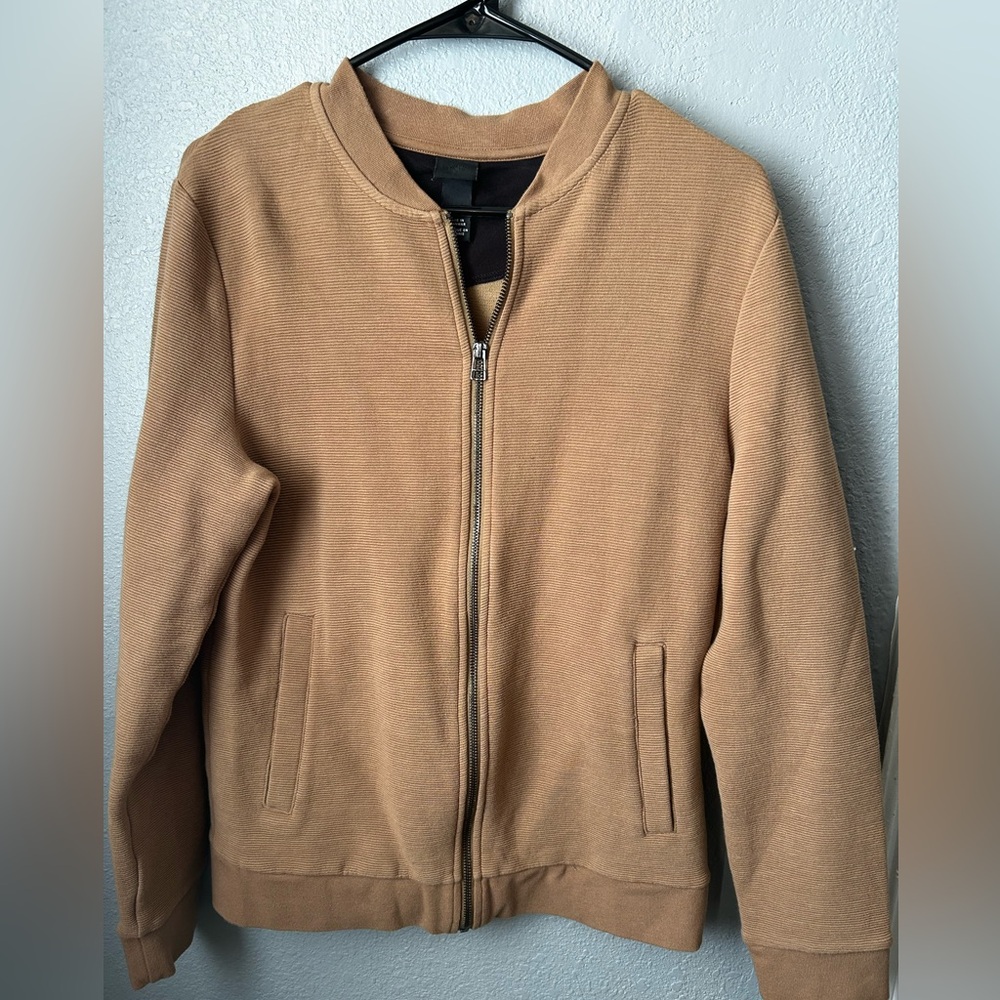 Men's Tan H&M zipp Cardigan